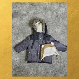 Jacket&cutest hat set. 18 months old
